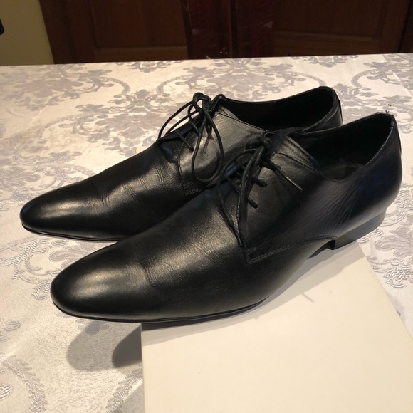 aldo mens black dress shoes